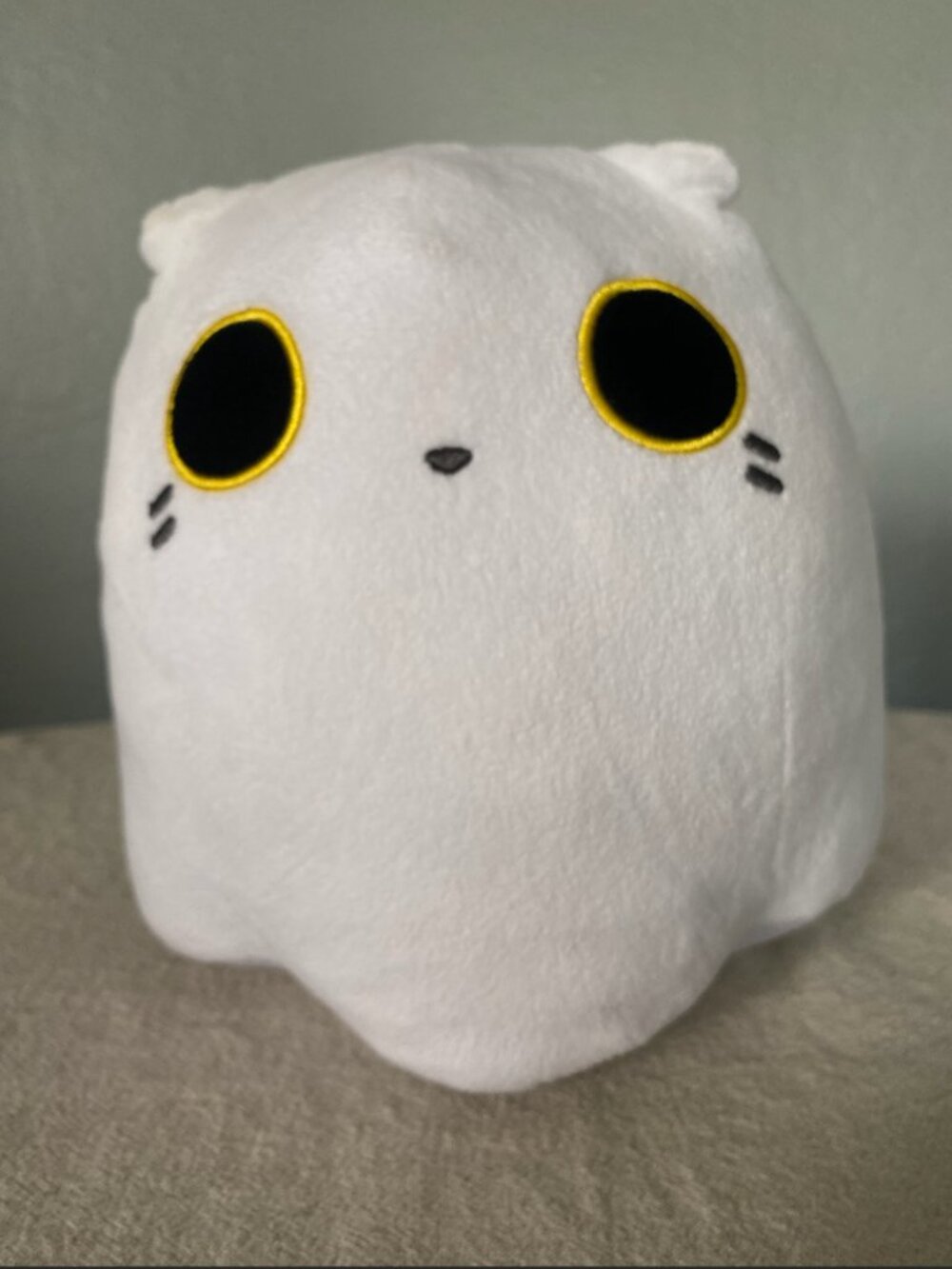 FluffNest PuffPals Boo Ghost Cat
